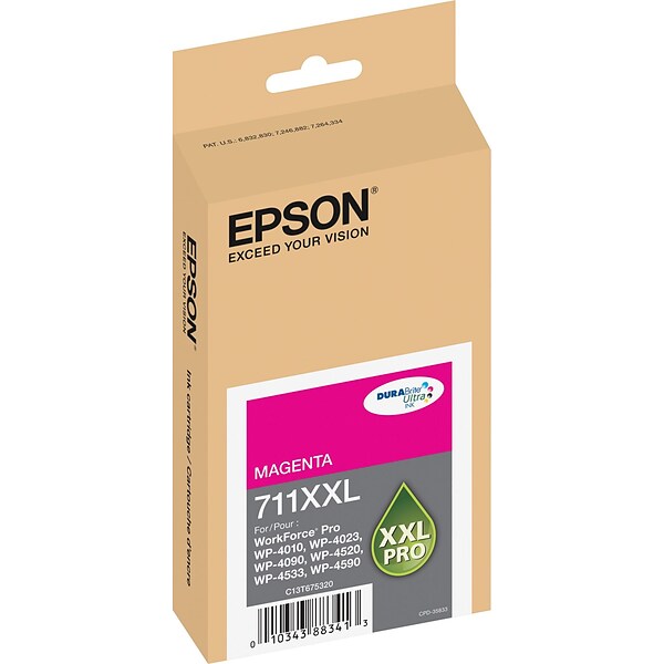 Epson DURABrite Ultra 711XXL Ink Cartridge - Magenta