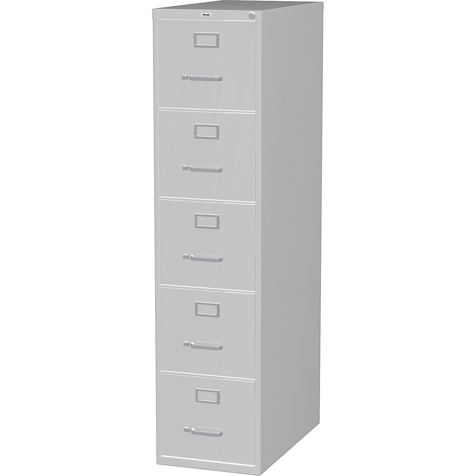 Lorell Commercial Grade Vertical File Cabinet, Light Gray, 5 x File Drawer(s)