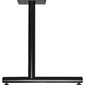 Lorell Training Table C-Leg Table Base, Black