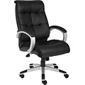 Lorell Executive Chair, Black, Leather