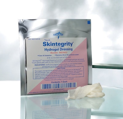 Skintegrity® Hydrogel Impregnated Gauze Dressings, 4 L x 4 W, 30/Pack