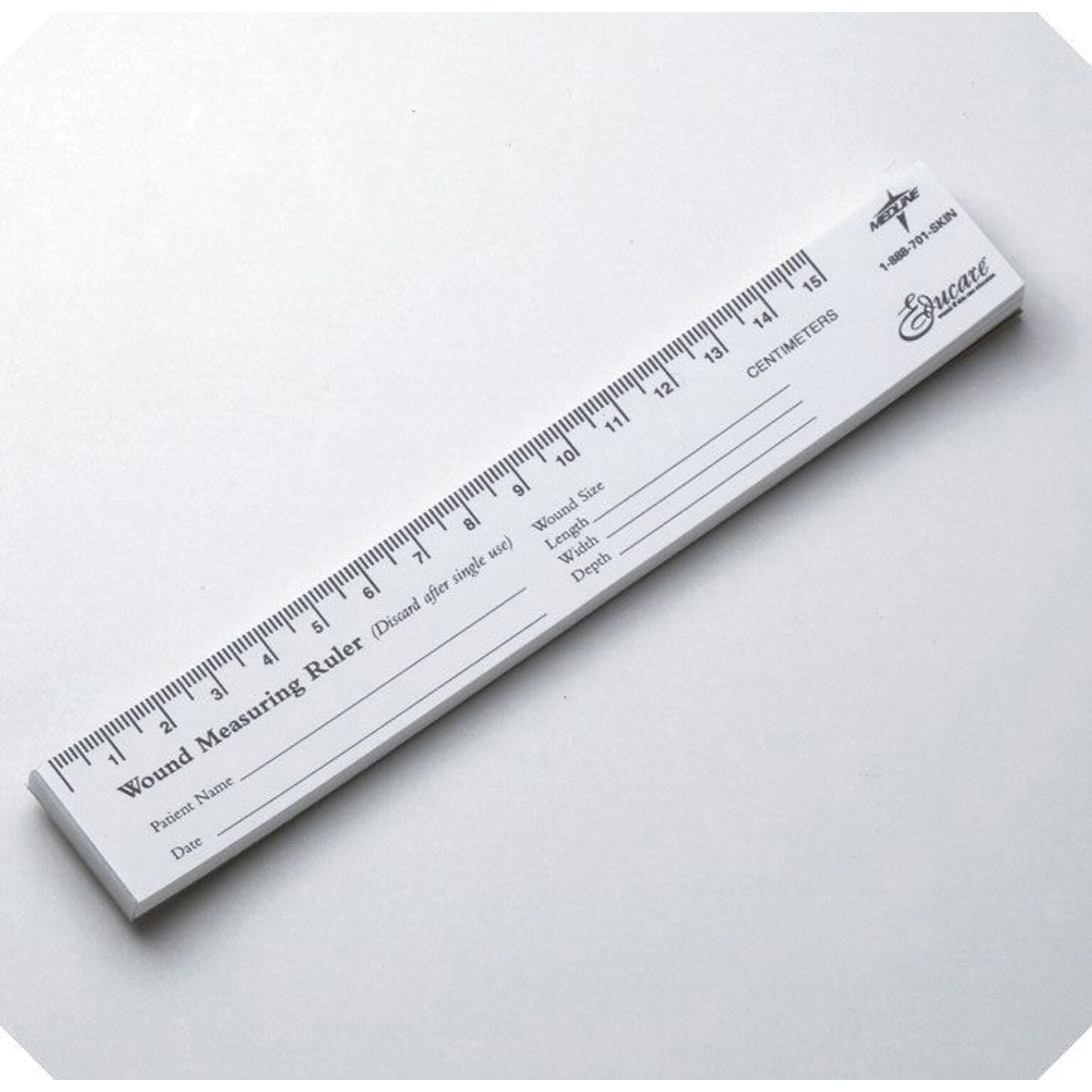 Educare® Wound Rulers, 250/Pack