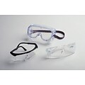 Medline Fluid Protective Goggles; Small Size, Elastic Strap, 36/Pack