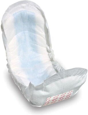 Capri Bladder Control Pads, 9 3/4 L x 2 3/4 W, 180/Pack