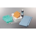 Medline PVP Gel Skin Surgical Scrub Trays with 2 Sponge Sticks, 20/Pack