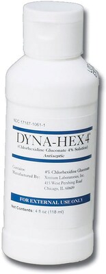 Dyna-hex™4 CHG Prep Solutions, 4 oz., 4%, 48/Pack