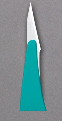 Medline Stainless-Steel Scalpels, #11 Size, Stainless Steel, Green, 10/Box (MDS15211)