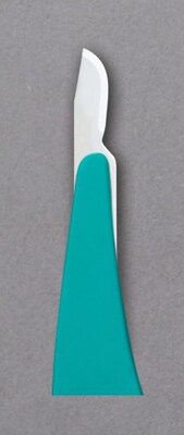 Medline Stainless-Steel Scalpels, #15 Size, Stainless Steel, 10/Box