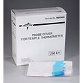 Medline Temple Thermometers Probe Covers, Latex, 250/Box
