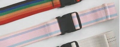 Medline Gait/Transfer Belts, Multi-color Pastel