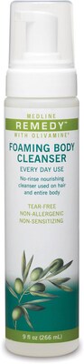 Remedy® Olivamine Foaming Body Cleansers, 9 oz, 12/Pack