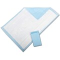 Protection Plus® Fluff-filled Underpads, Blue, 36 L x 23 W, Standard, 150/Pack, 10/Bag