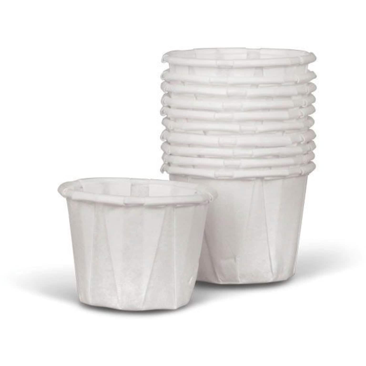 Medline Disposable Paper Souffle Cups, 1/2 oz, 250/Pack