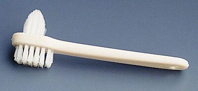 Medline Denture Brushes, Ivory, 144/Pack (NONTBDEN)