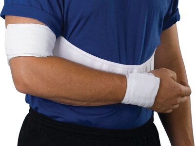 Medline Shoulder Immobilizers, Large, Hook and Loop Closure