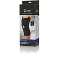 CURAD® U-shaped Hinged Knee Supports, Black, XL, Each