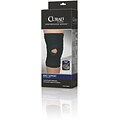 Curad® J-buttress Left Knee Supports, Black, Medium, Retail Packaging, Each