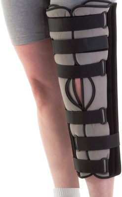Medline Deluxe Tri-panel Knee Immobilizers, Universal, 24 L, Each