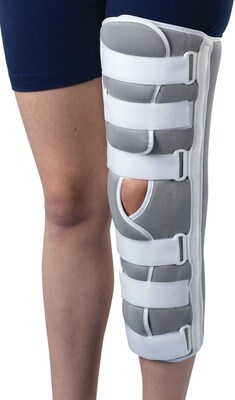 Medline Sized Knee Immobilizers, Large, 16 L, Each