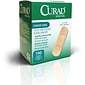 Curad® Flex-Fabric™ Adhesive Bandages; Natural, 3" L x 1" W, 7200/Pack