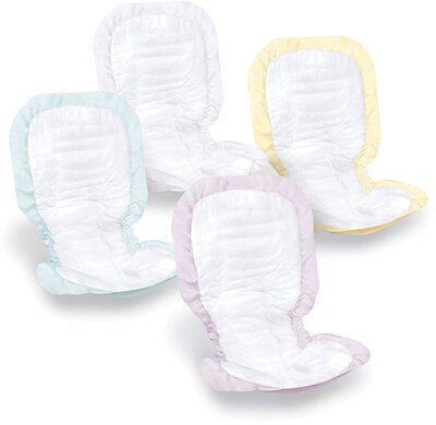 Ultra-Soft® Plus Incontinence Liners, Blue, 24 1/2 L x 14 W, 72/Pack