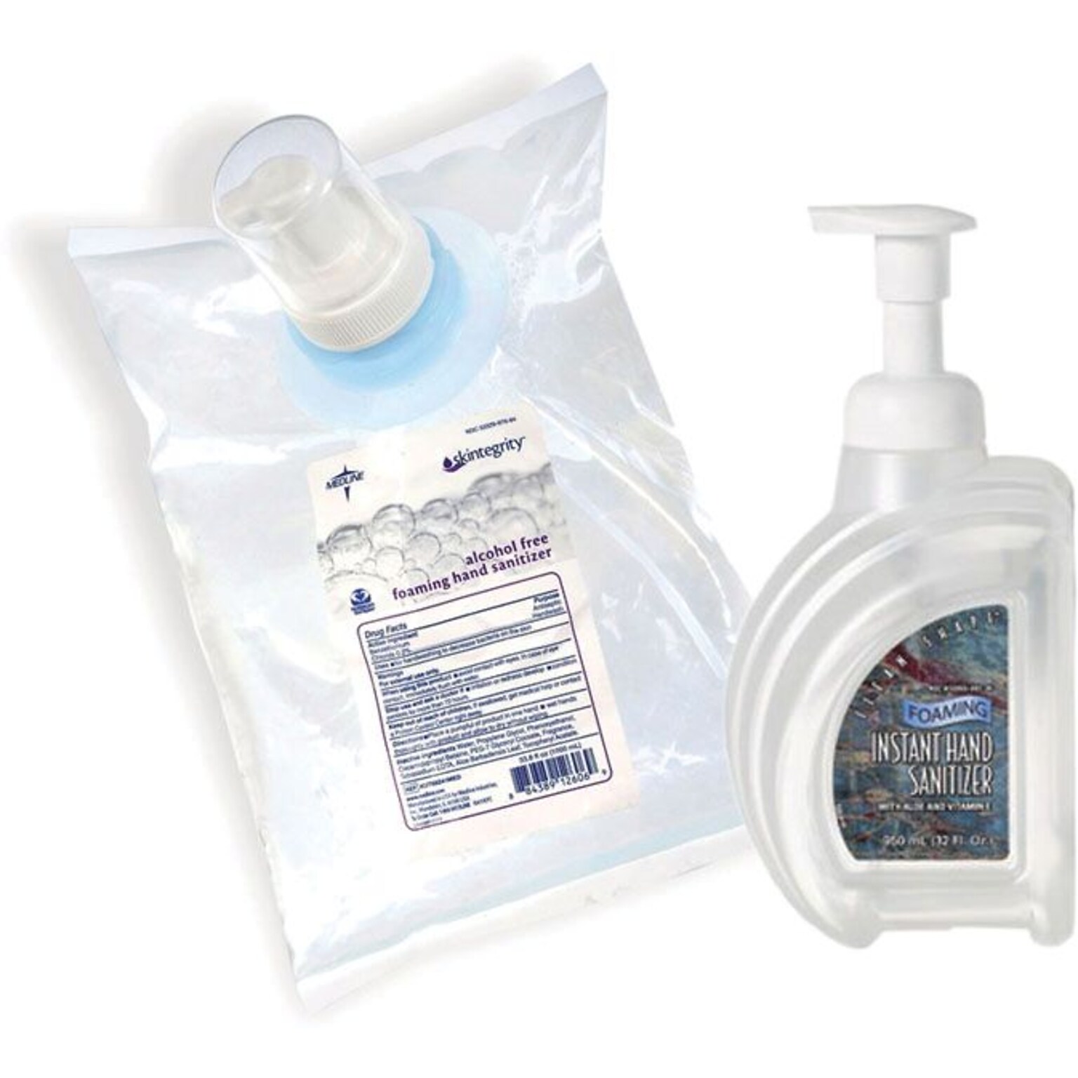 Skintegrity® Alcohol Free Foaming Hand Sanitizers; 1000 mL Size, 6/Pack