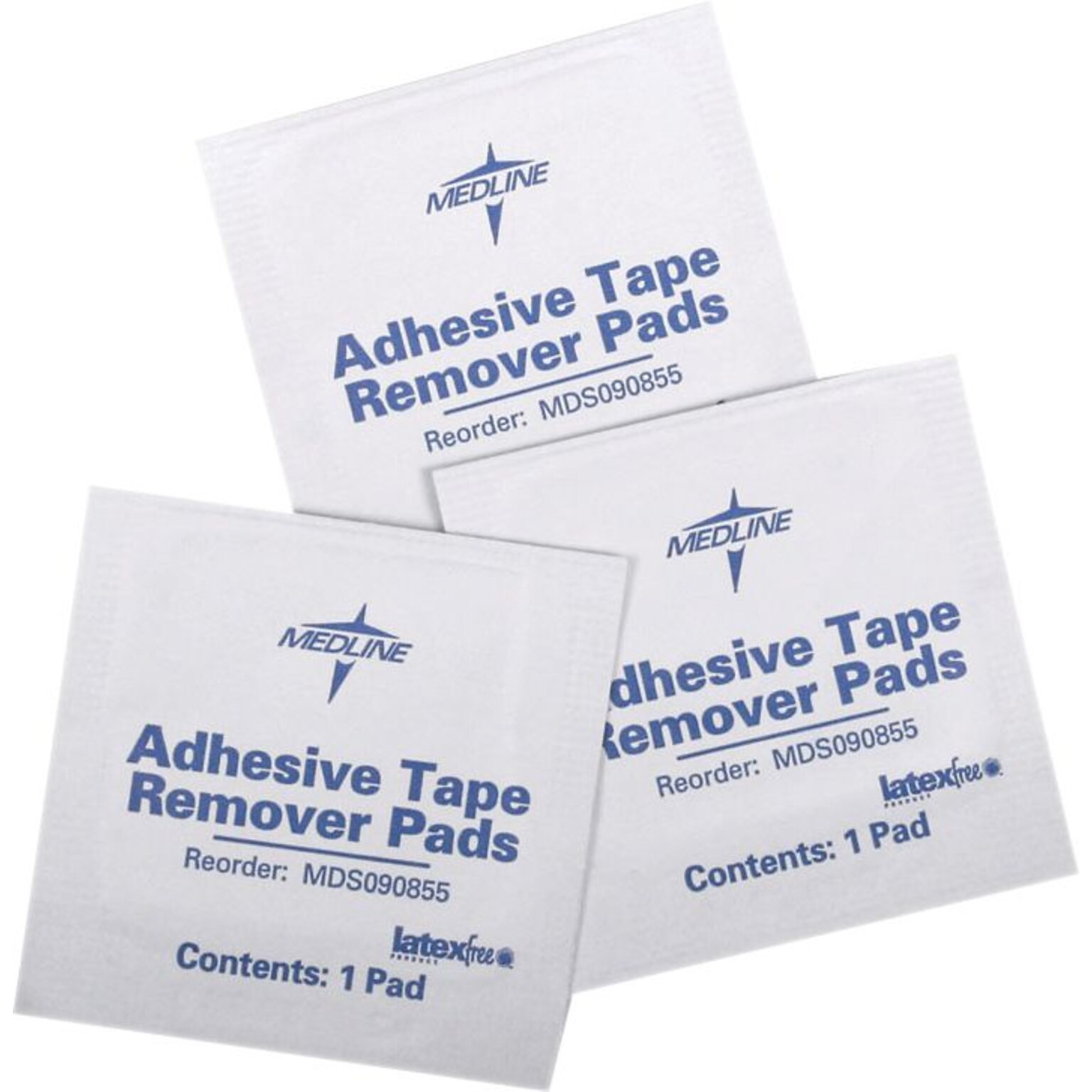 Medline Adhesive Remover Pads, 1000/Pack