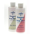 Medline Apple Strawberry Fragranced Shampoo and Body Wash; 128 oz, 4/Pack, Screw Top Bottle