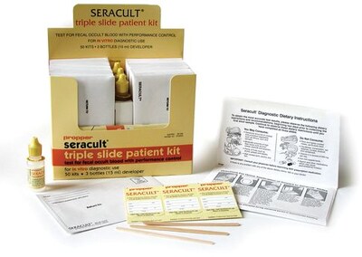 Seracult® Fecal Occult Blood Tests, Latex, 102/Box