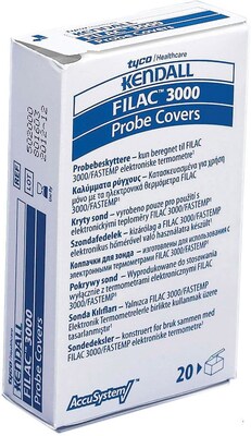 Filac™ FasTemp™ Thermometer Probe Covers, Latex, 500/Pack