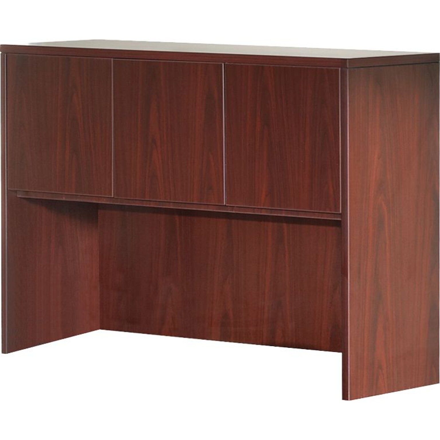 Lorell Essentials Hutch, Mahogany