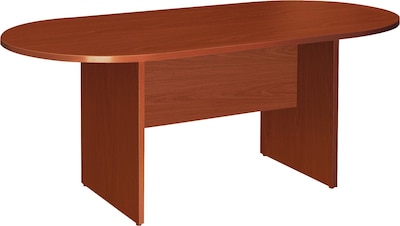 Lorell Essentials Series Conference Table, 70.88W x 35.38D x 29.5H, Cherry (LLR87373)