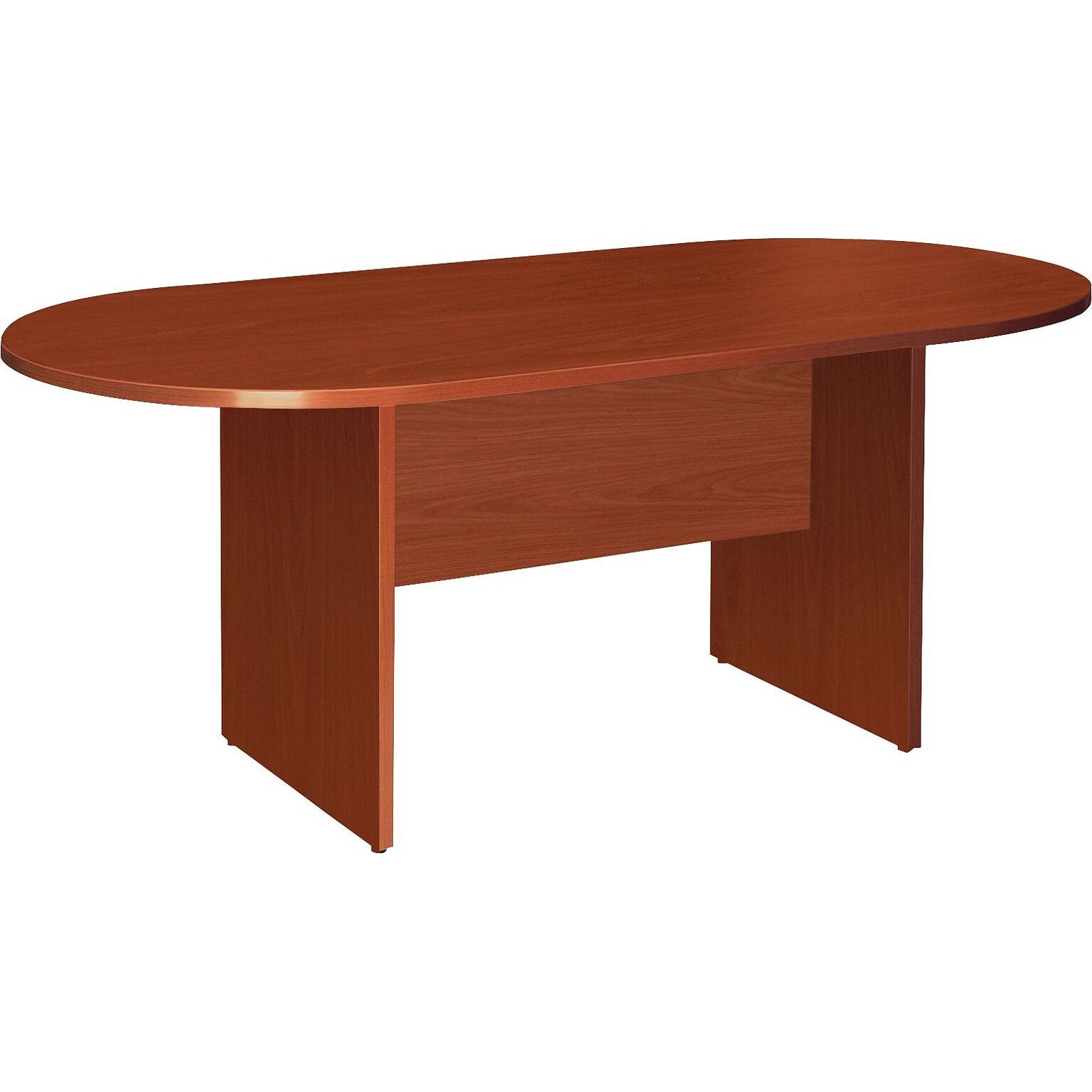Lorell Essentials Series Conference Table, 70.88W x 35.38D x 29.5H, Cherry (LLR87373)