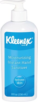 Kleenex Moisturizing Instant Hand Sanitizer, 8 oz.