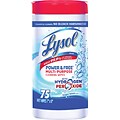 Lysol® Power & Free™ Multi-Purpose Wipes, 75 Wipes/Pack