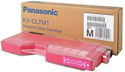 Panasonic KX-CLTM1 Magenta Toner Cartridge, High Yield