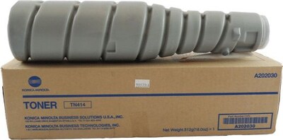 Konica Minolta TN-414 Black High Yield Toner Cartridge