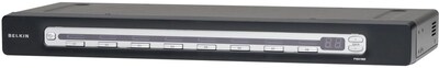 Belkin® OmniView® F1DA108Z-BU PRO3 USB and PS/2 KVM Switch; 8 Ports
