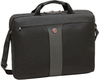 SwissGear® WA-7444-14F00 Legacy Computer Case For 17 Notebooks, Black