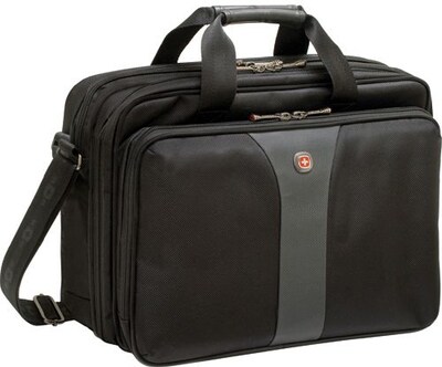 SwissGear® WA-7652-14F00 Legacy Computer Case For 15.6 Notebooks, Black