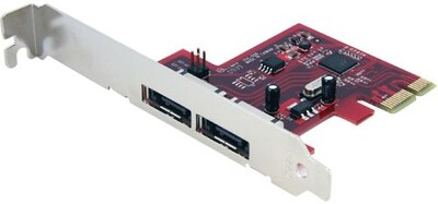 Startech 2 Port eSATA Controller Card (PEXESAT32)