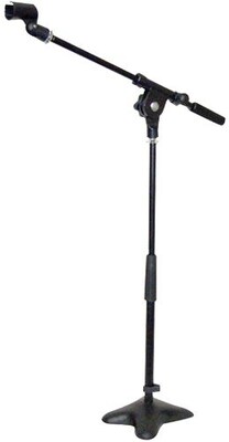 Pyleaudio® PMKS7 Compact Base Microphone Stand, 19 to 26