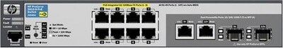 HP® 2615-8-PoE Procurve PoE Switch; 10 Ports