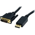 Startech DP2DVI2MM Audio/Video Cable, 6(L)