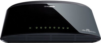 D-Link® DGS-1008G Gigabit Desktop Switch; 8 Ports
