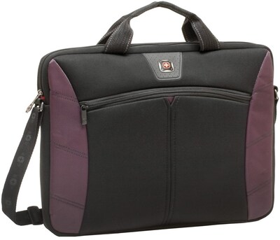 SwissGear® GA-7500-01F00 Sherpa Carrying Case For 16 Laptops, Burgundy