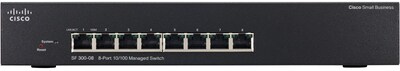 Cisco® SF300-08 Ethernet Switch; 8 Ports