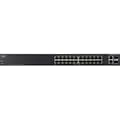 Cisco® SF200-24P Smart Switch; 26 Ports