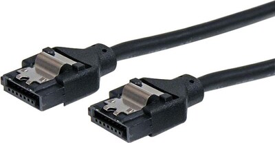 Startech Latching Round Serial ATA Cable; 24(L) (LSATARND24)