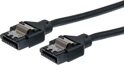 Startech Latching Round Serial ATA Cable; 6(L) (LSATARND6)